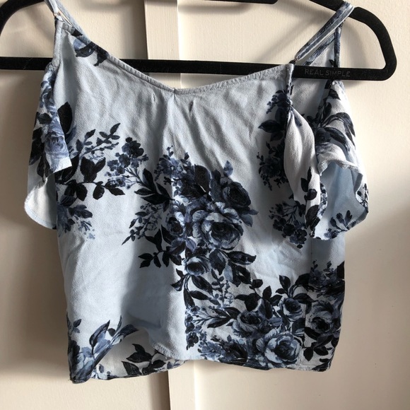 Kendall + Kylie blue coral tank top - Picture 2 of 4